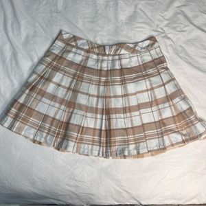 Plaid skirt, size L